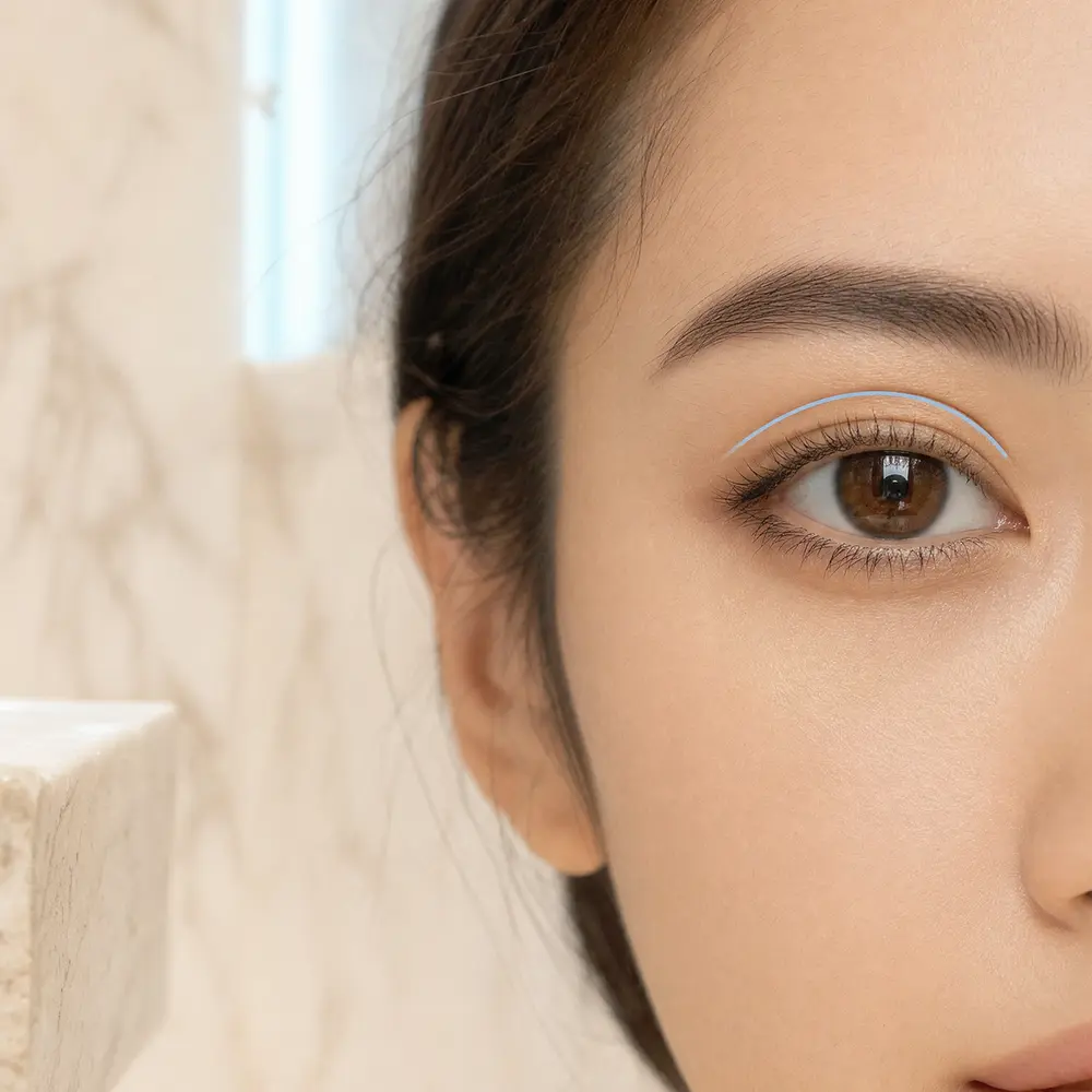 Mini blepharoplasty / small-incision double-eyelid surgery